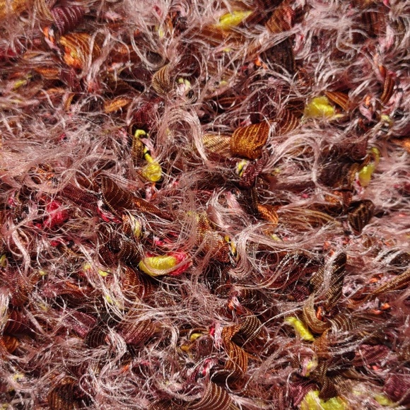 Artisan Crafted Eyelash Fringe Scarf - Picture 3 of 3